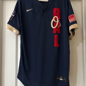 Baltimore Orioles Nike MLB Baseball All Star Game Jersey Medium